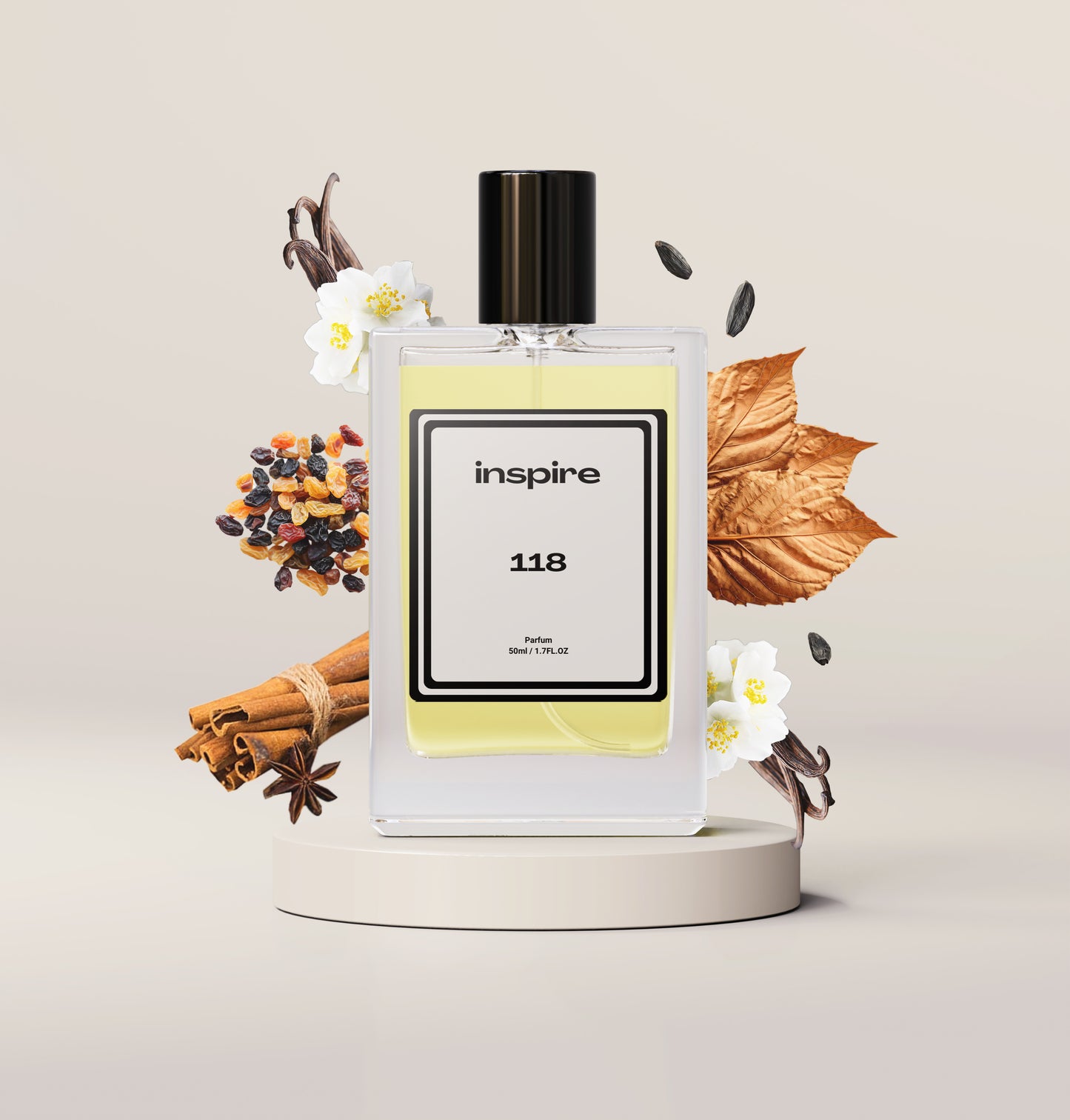 Inspire 118 – Dupe Parfum Tobacco Vanille_50ml