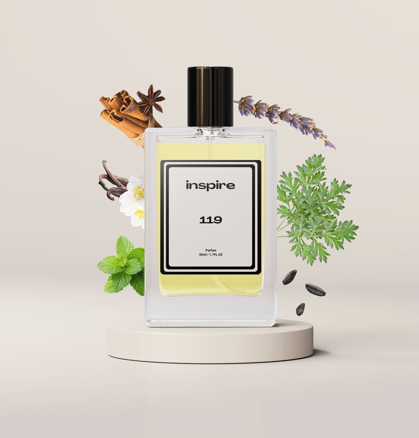 Inspire 119 – Dupe Parfum Spicebomb_50ml