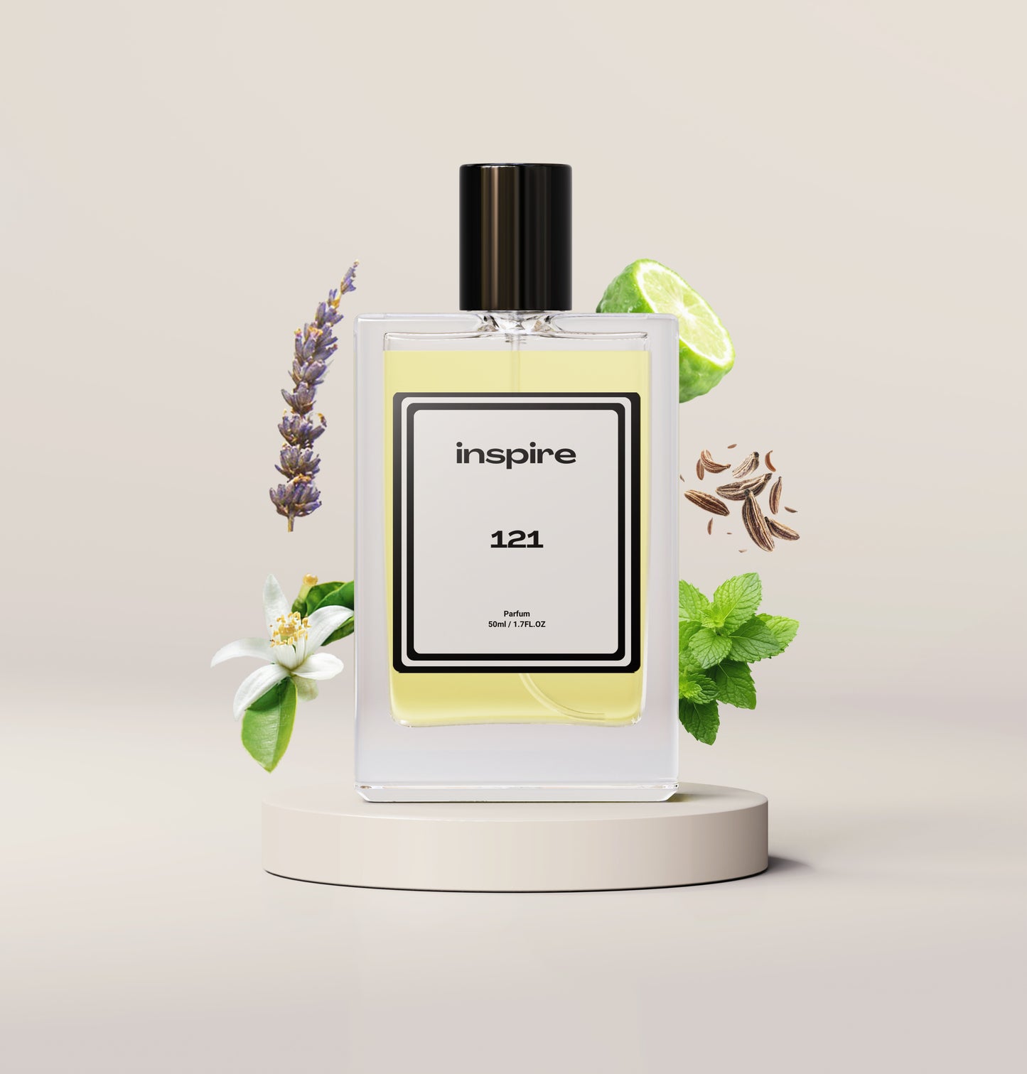Inspire 121 – Dupe Parfum Le Mâle_50ml