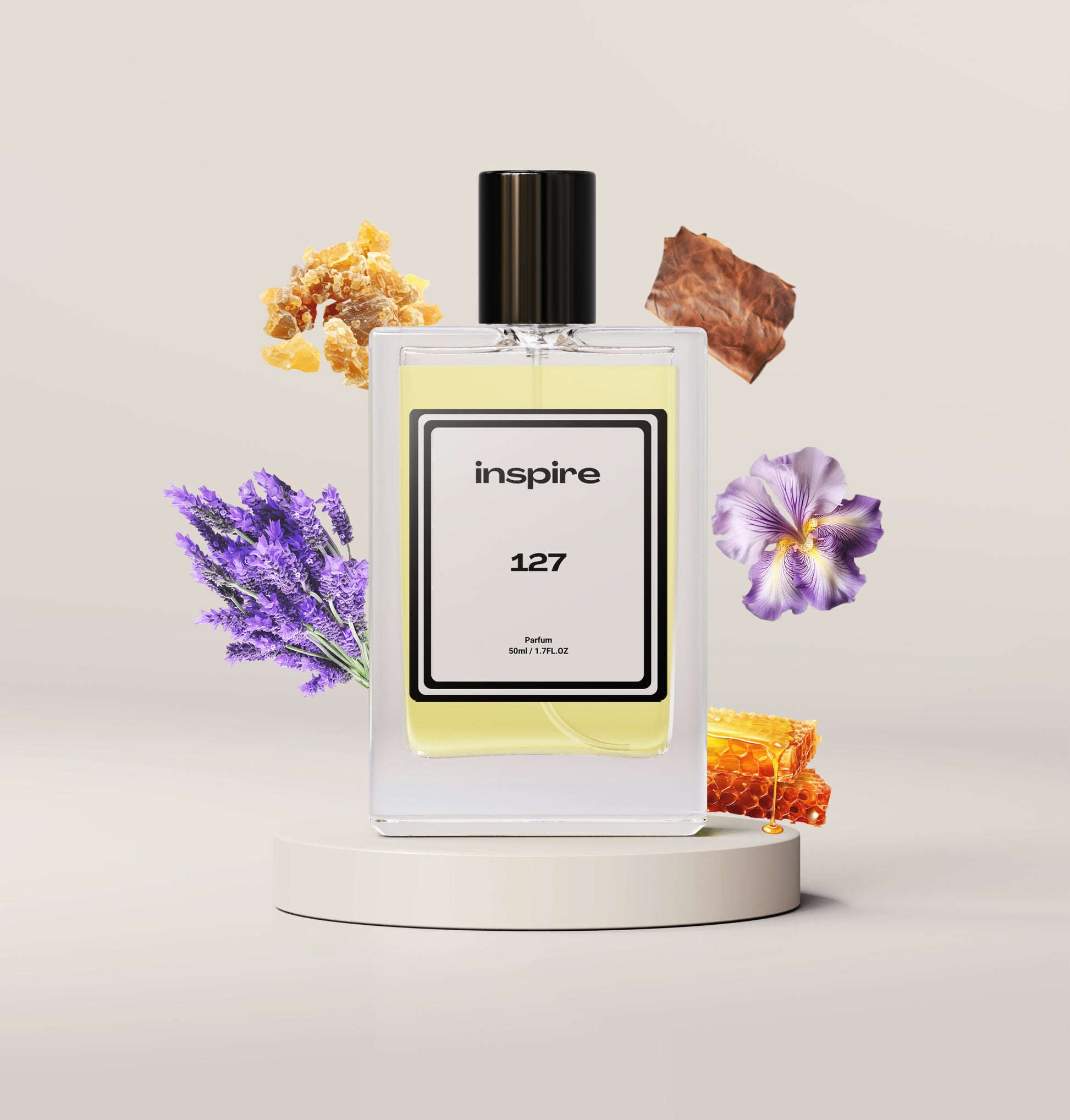 Inspire 127 – Dupe Parfum Bois d'Argent_50ml