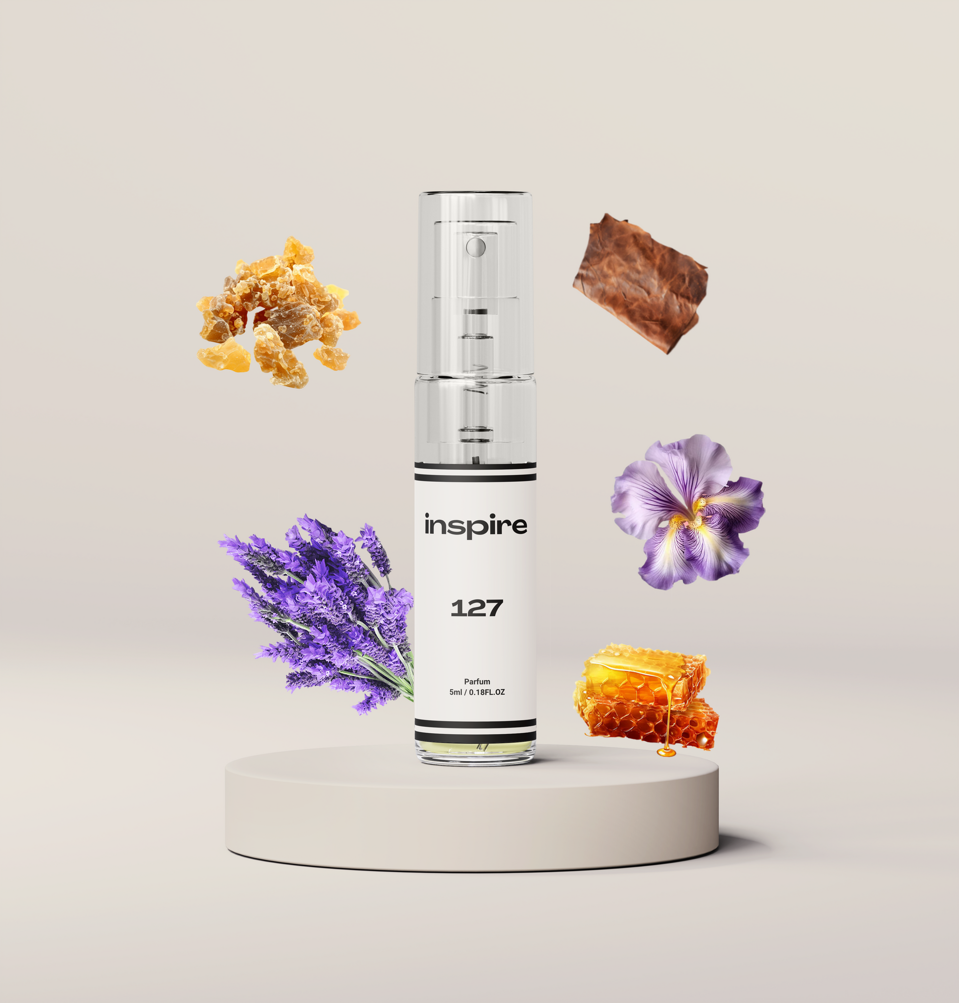 Inspire 127 – Dupe Parfum Bois d'Argent_5ml